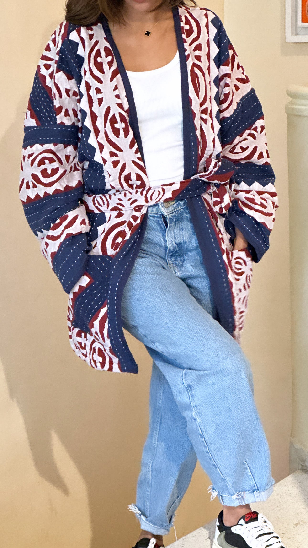 Veste Patchwork BLUE