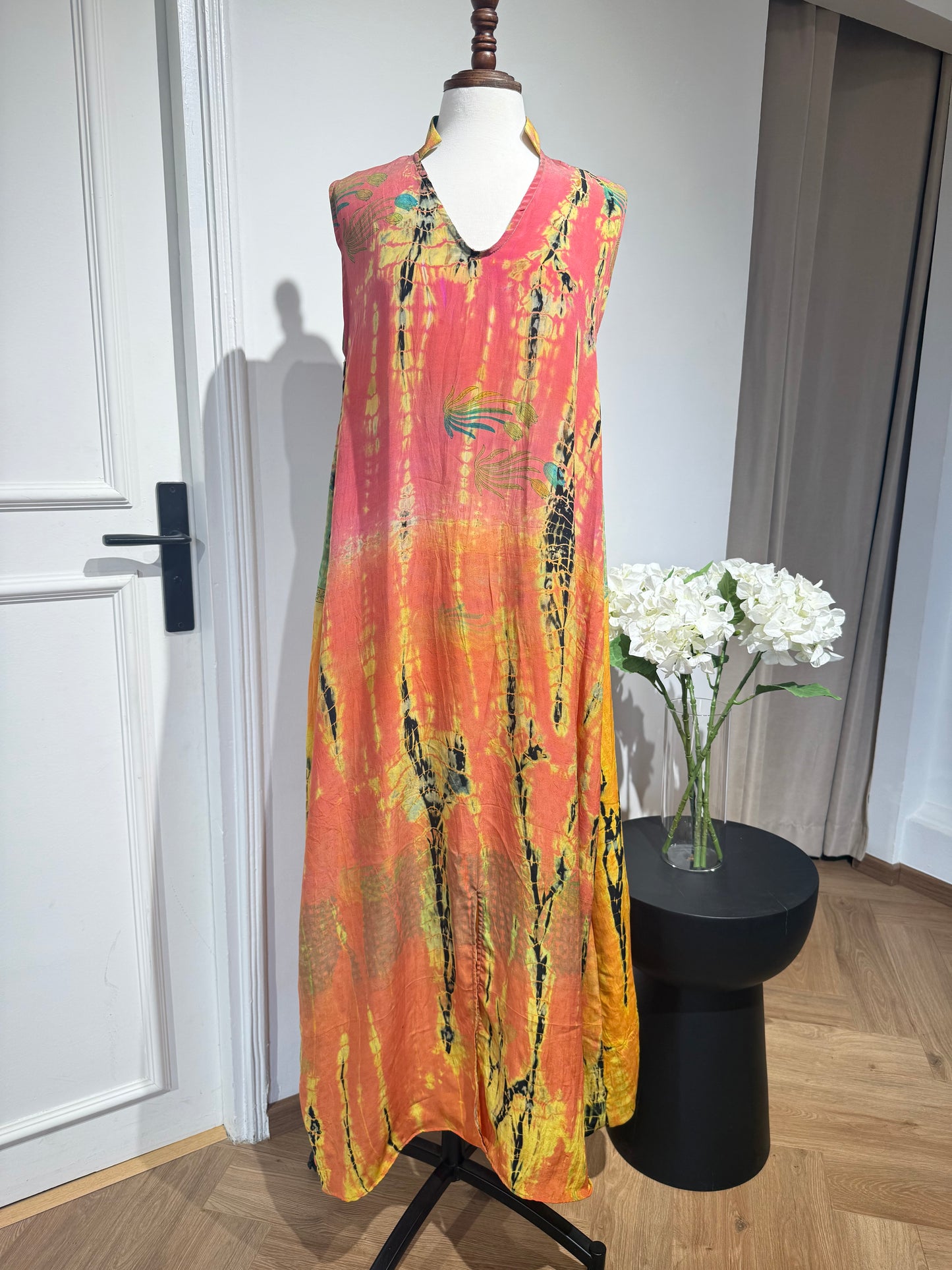 Robe en soie CANARY