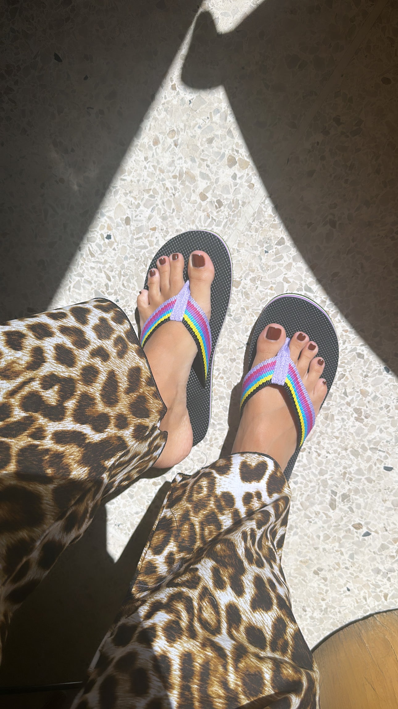 Tongs Pastel Rainbow