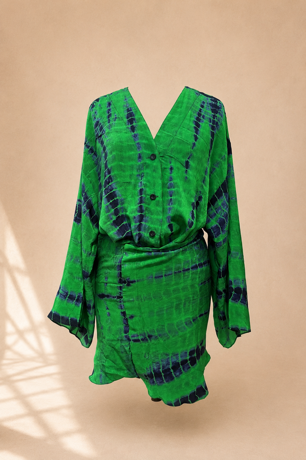 Robe Asymétrique Soie Amazonia