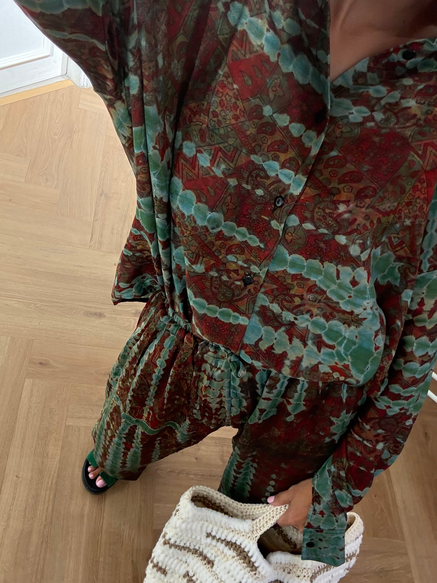 Ensemble en soie ISPAHAN