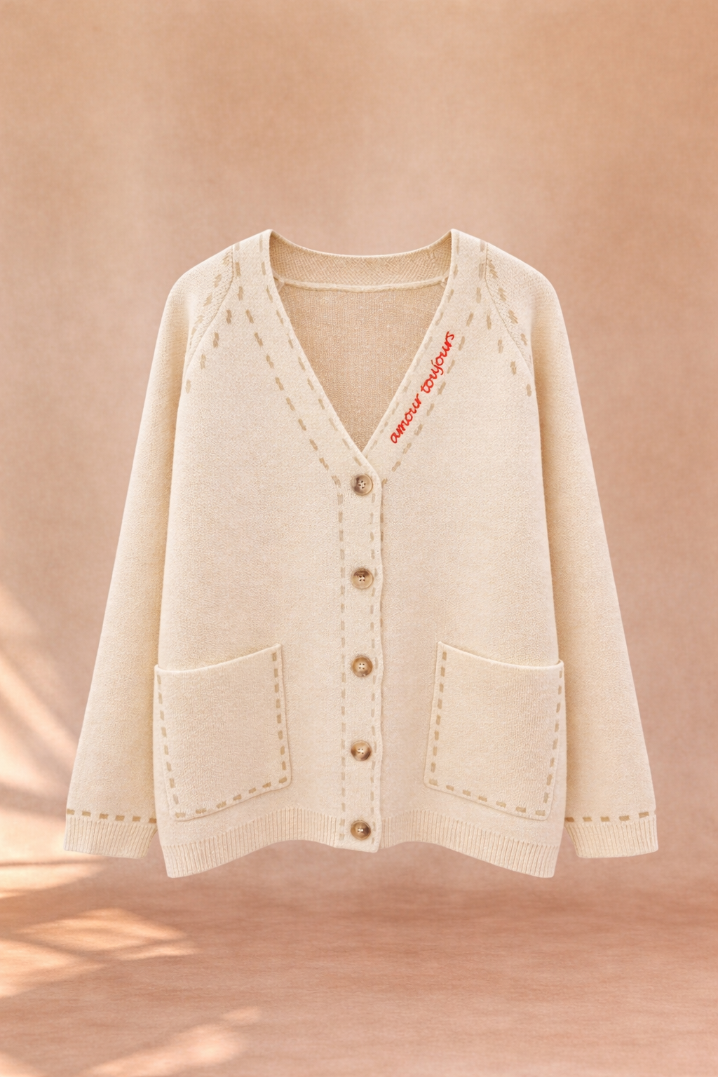 Cardigan Amour Beige