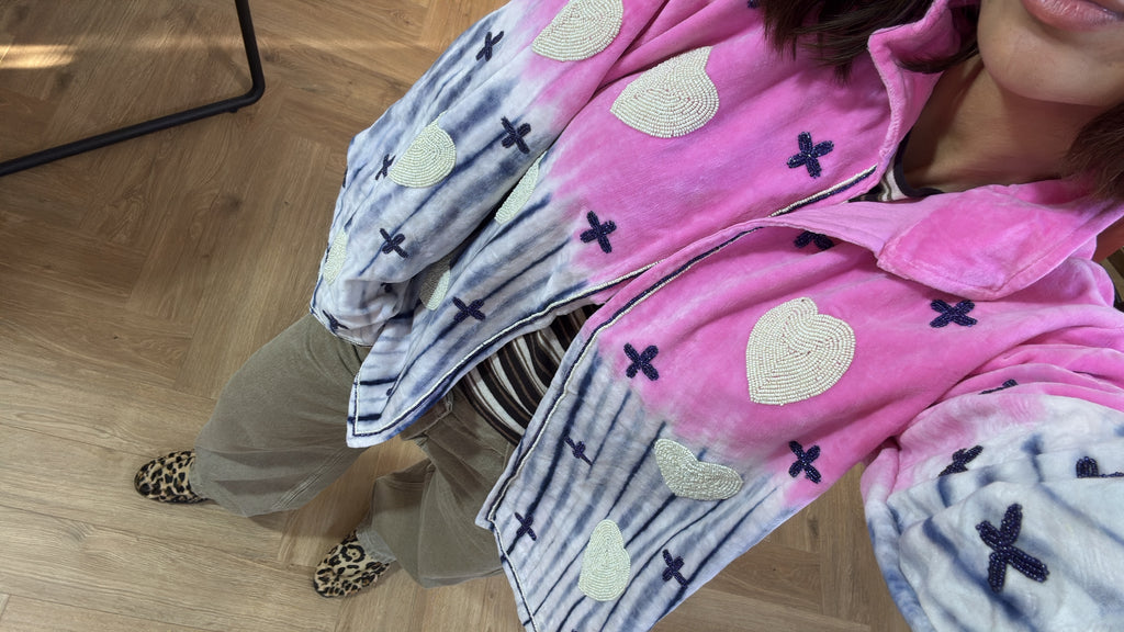Veste Heart Rose