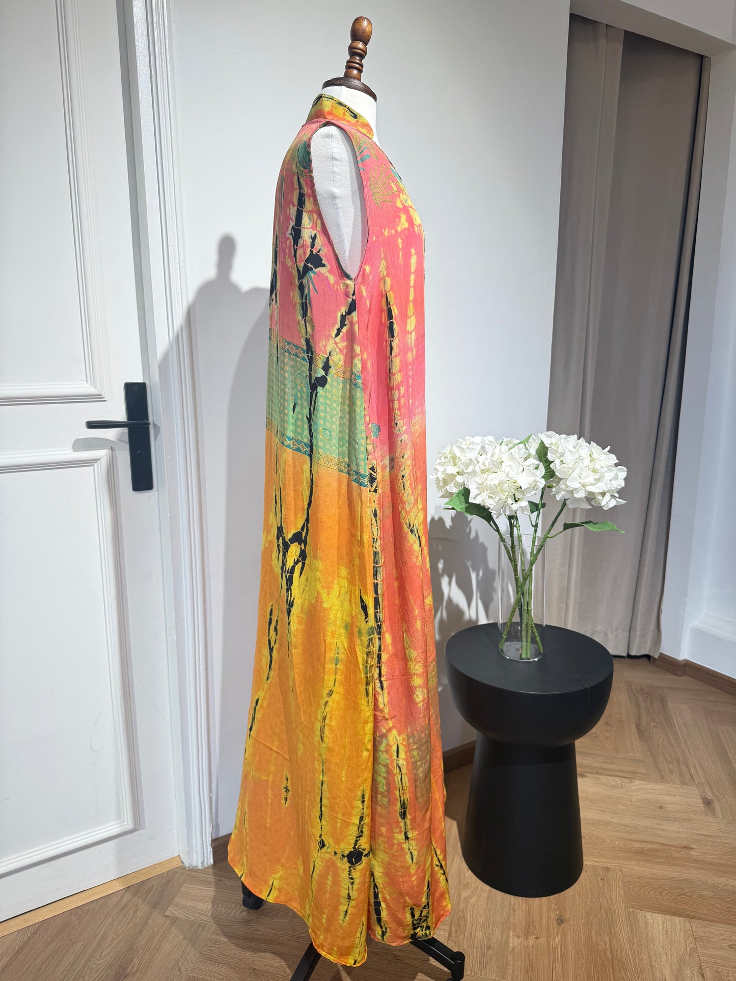 Robe en soie CANARY