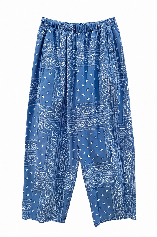 Pantalon Bandana Bleu Jean