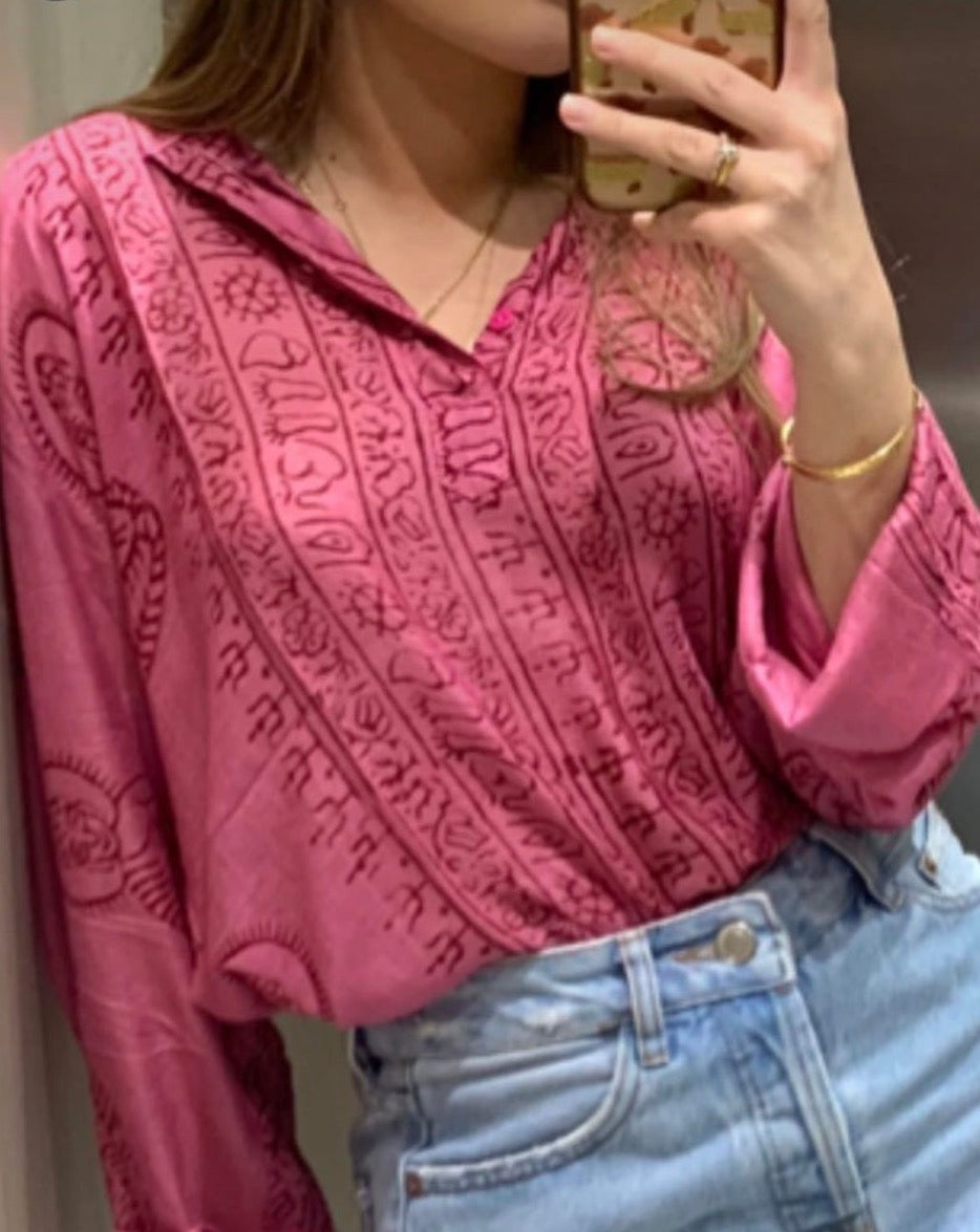 Tunique OM Fushia