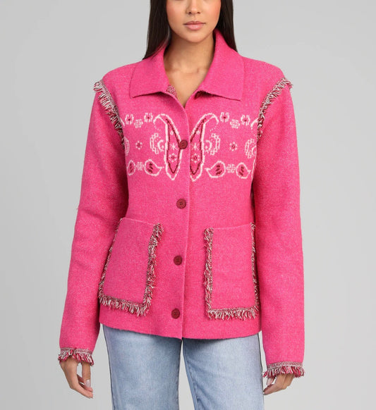Gilet Bandana Fushia