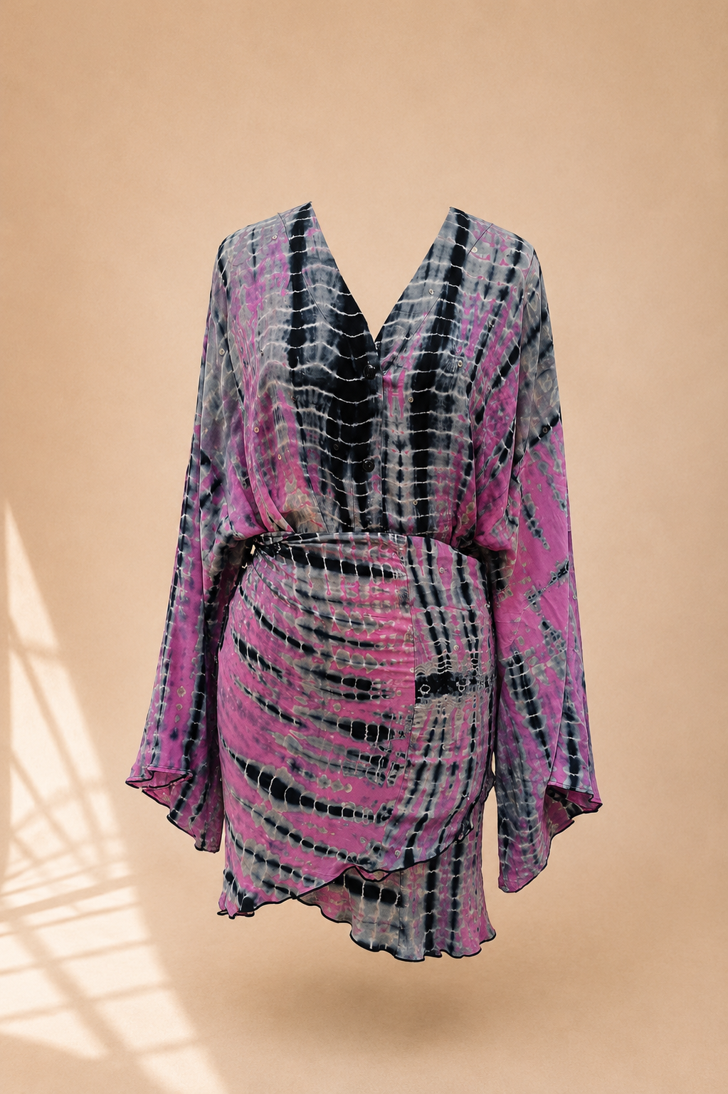 Robes Asymétrique Soie Biarritz
