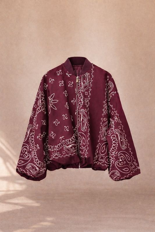 Bombers Bandana Bordeaux