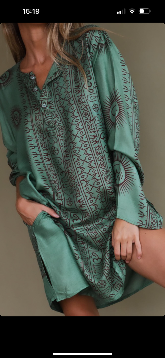 Robe Tunique MALACHITE