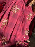 Chemise Palm Gold