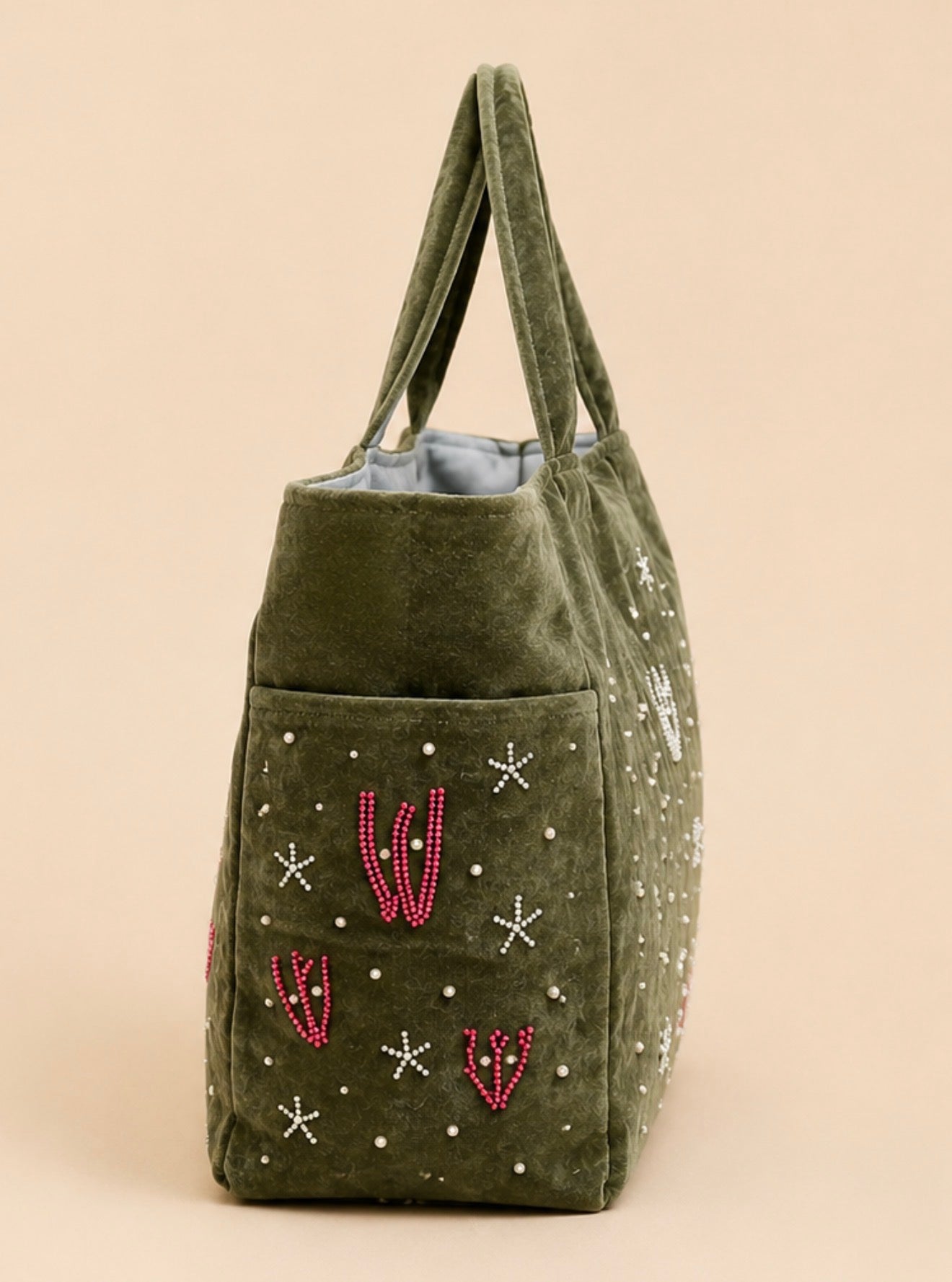 Grand Sac Velvet Coraïa