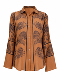Chemise Tiger Tabac