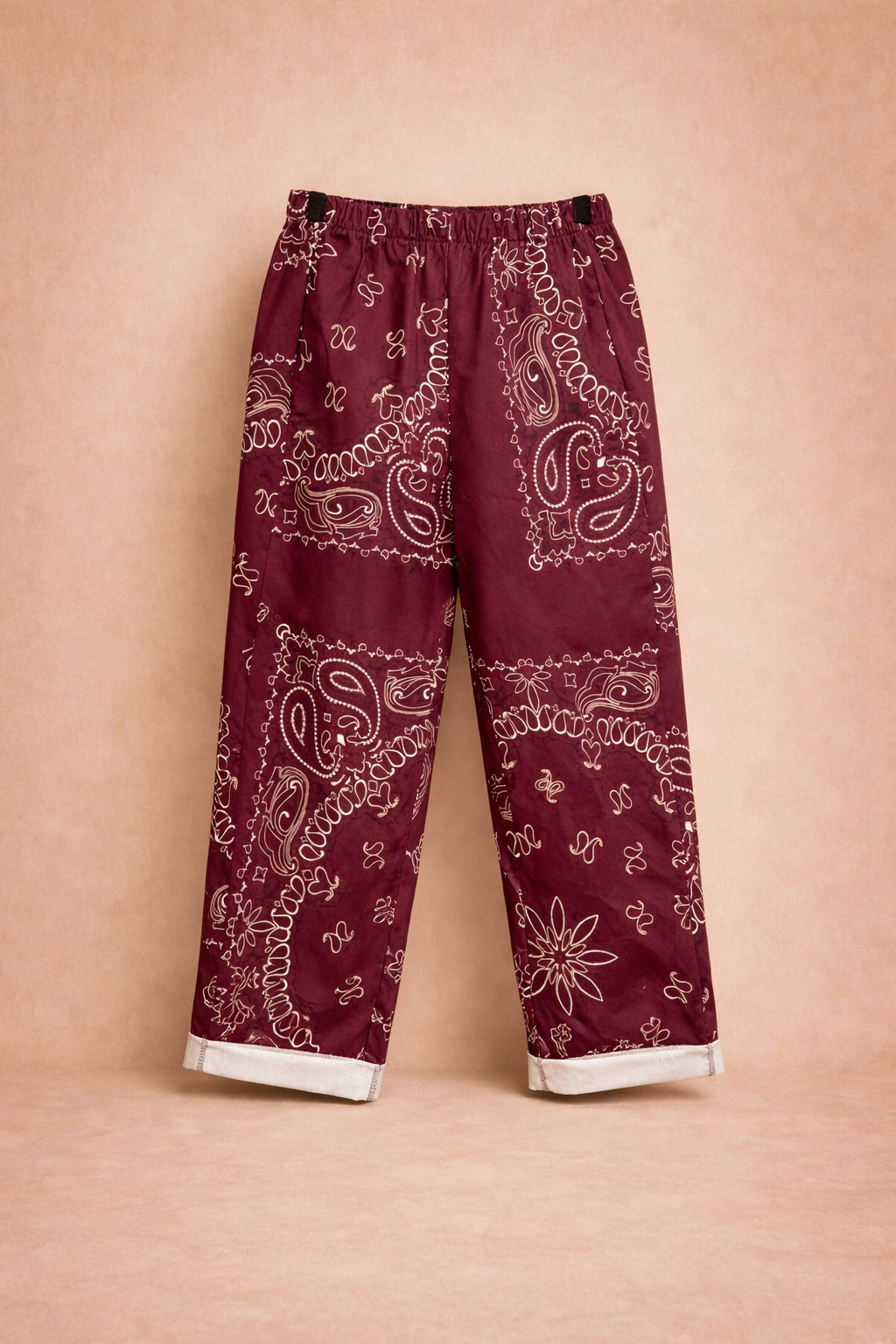 Pantalon Bandana Bordeaux