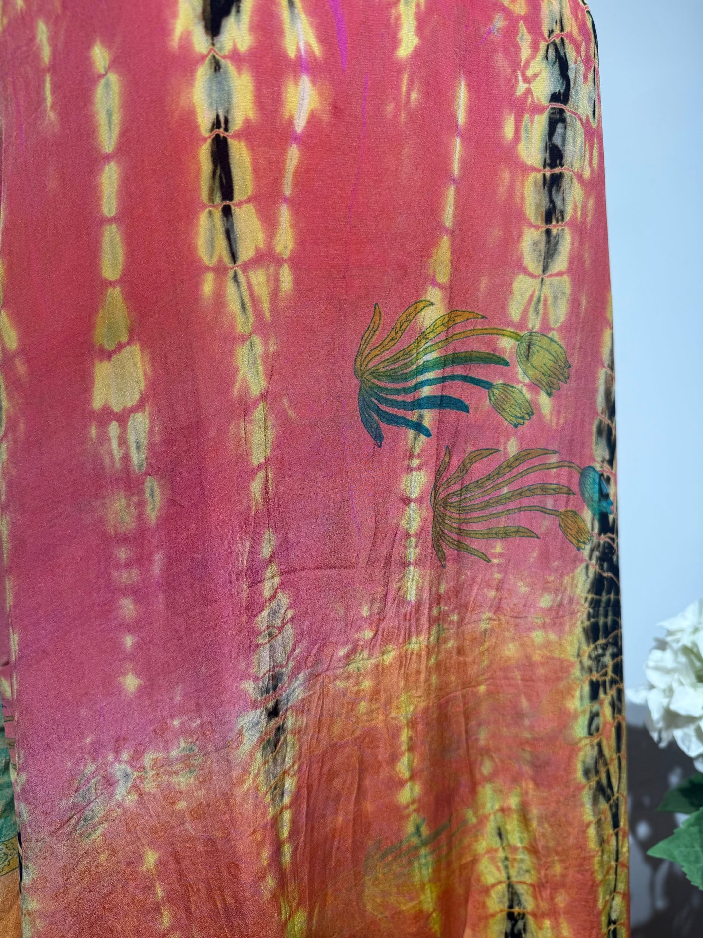 Robe en soie CANARY