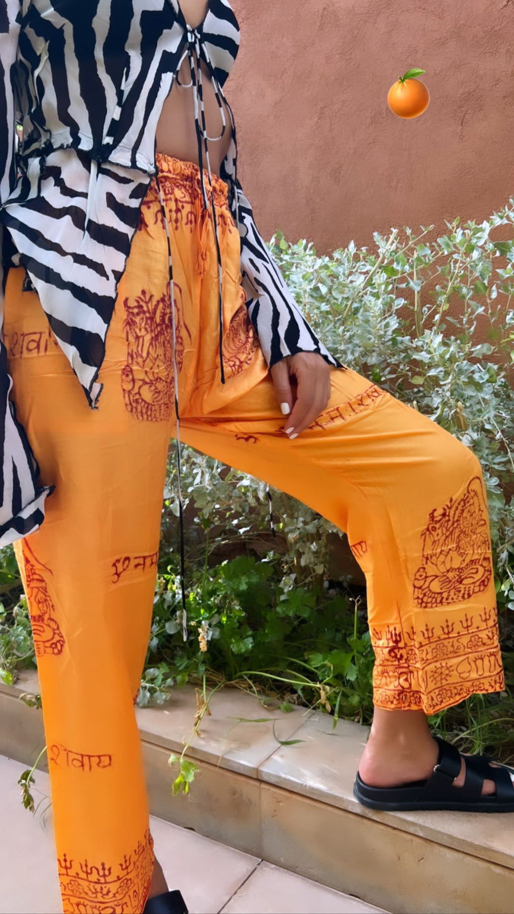 Pantalon OM Orange