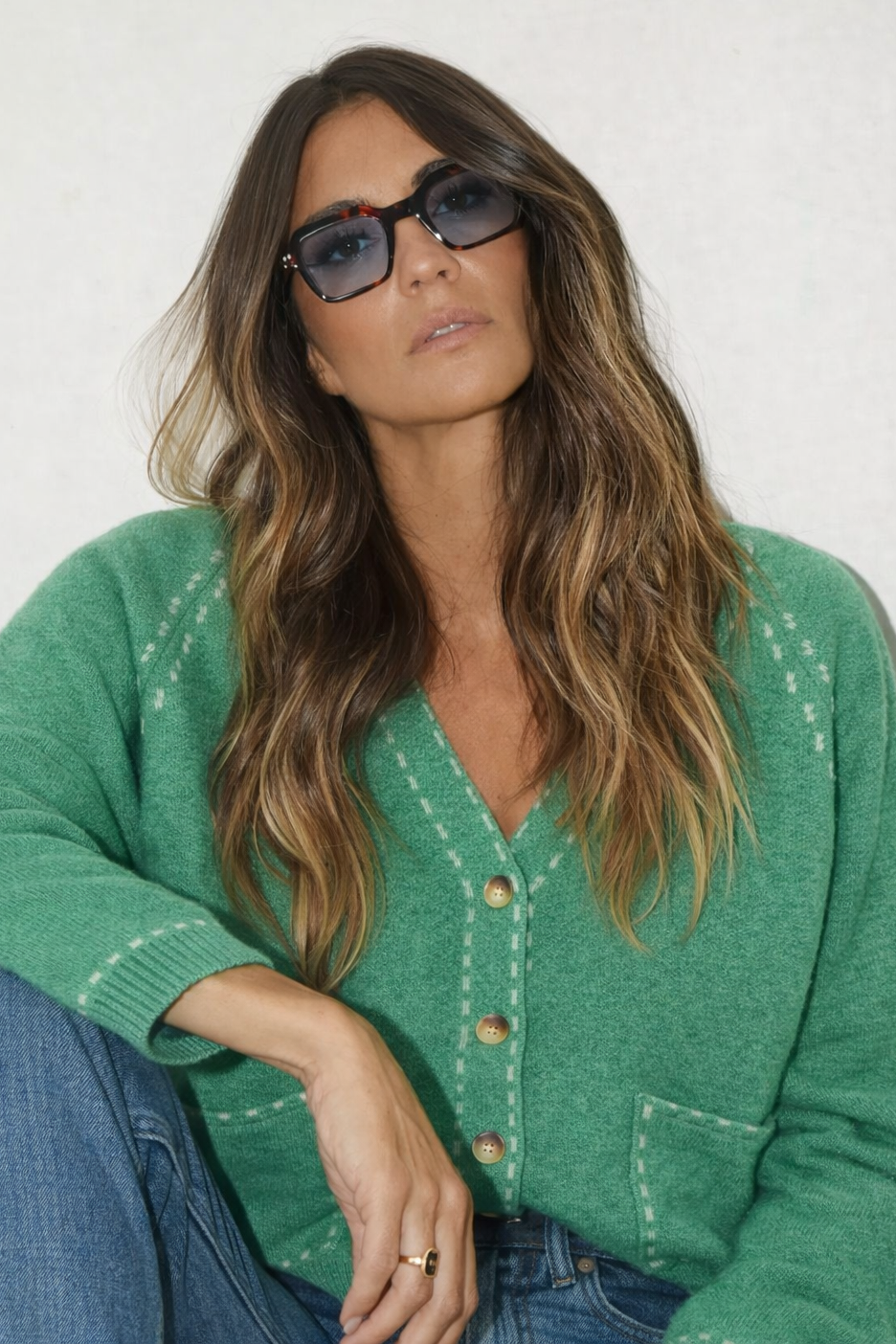Cardigan Amour Malachite