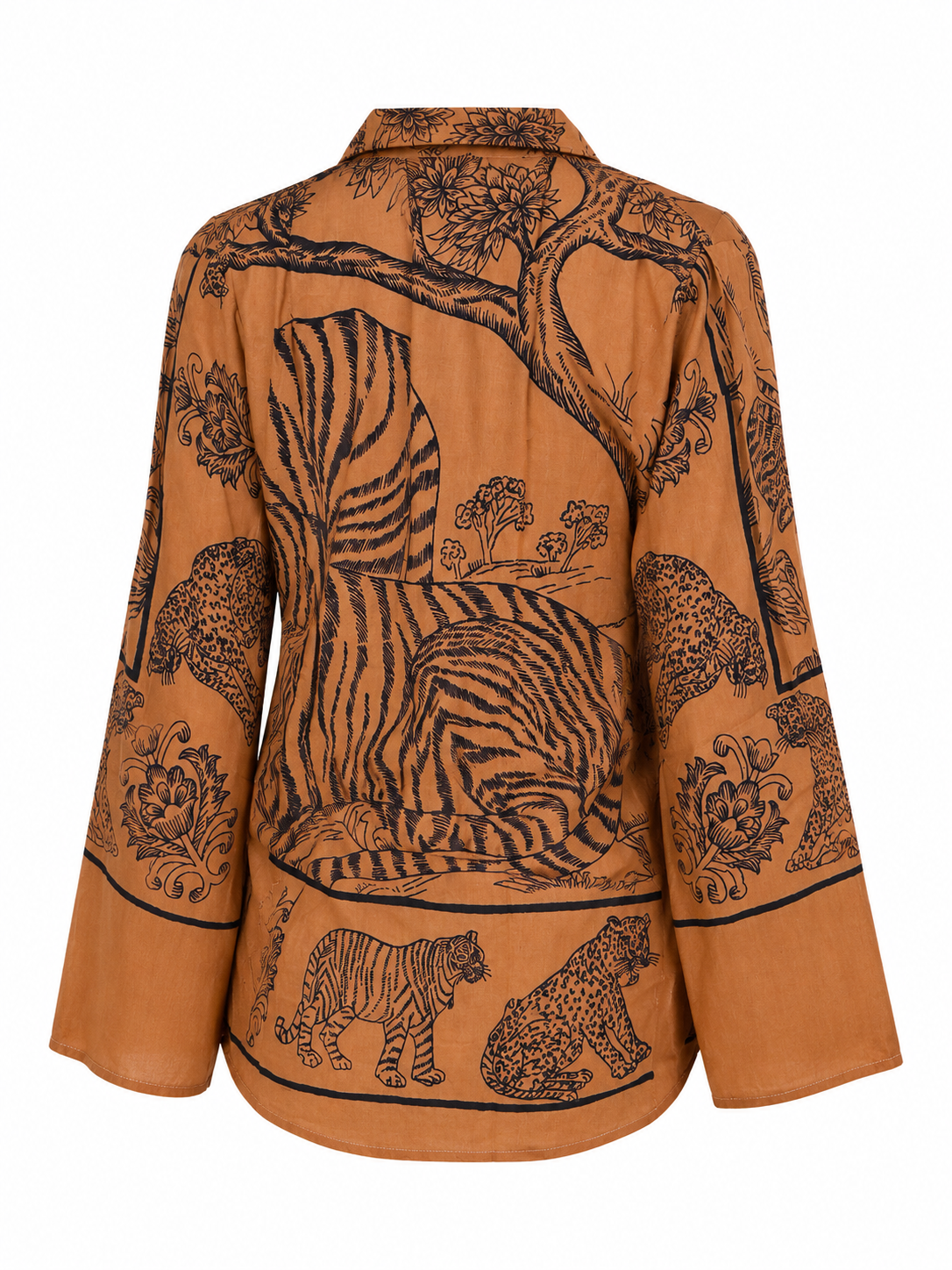 Chemise Tiger Tabac