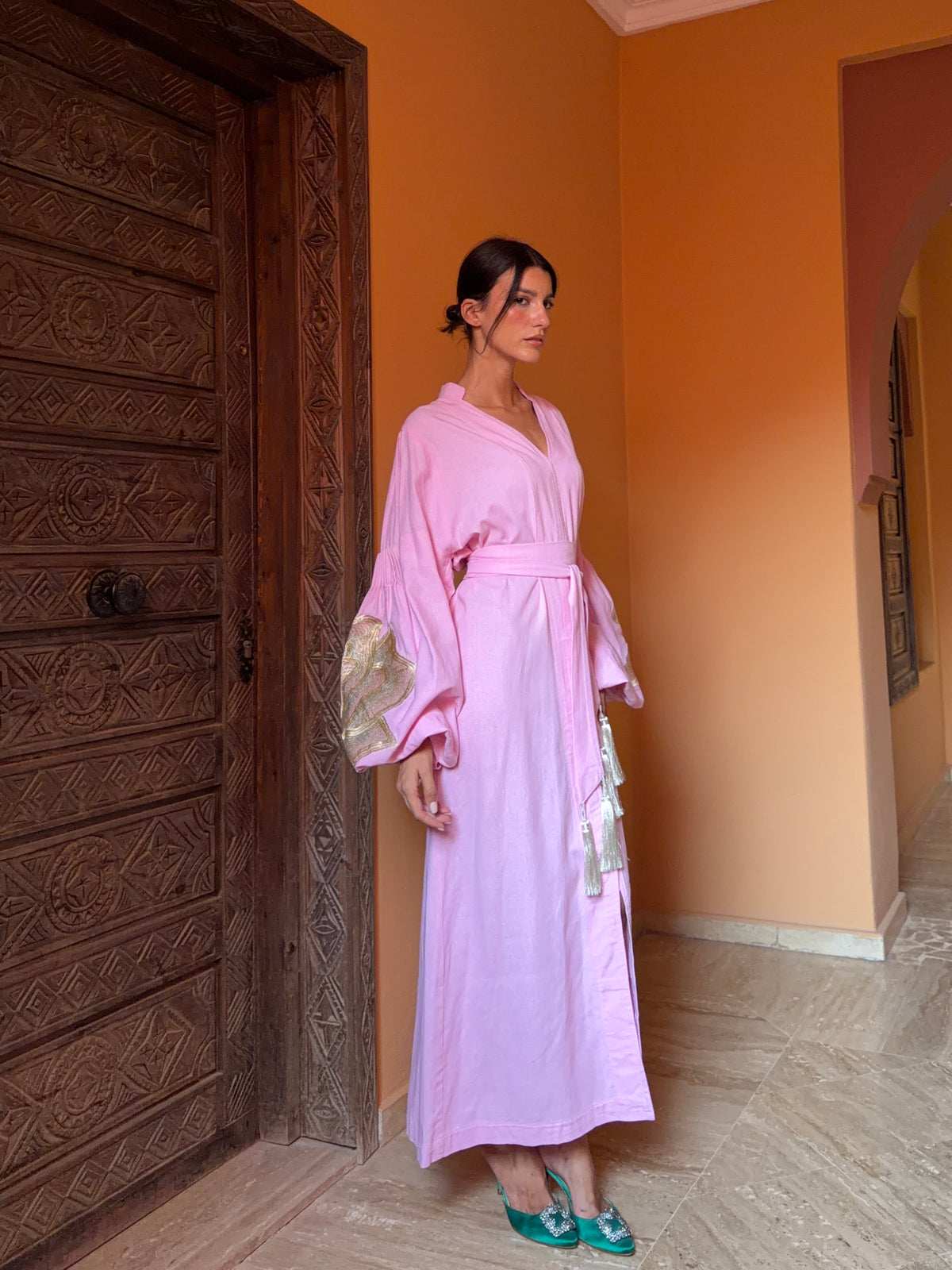 Robe en lin Zahra