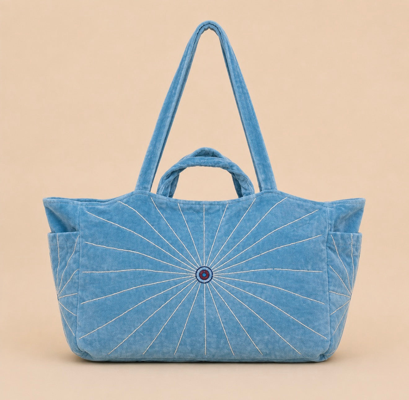 Grand Sac Velvet Evil Eye
