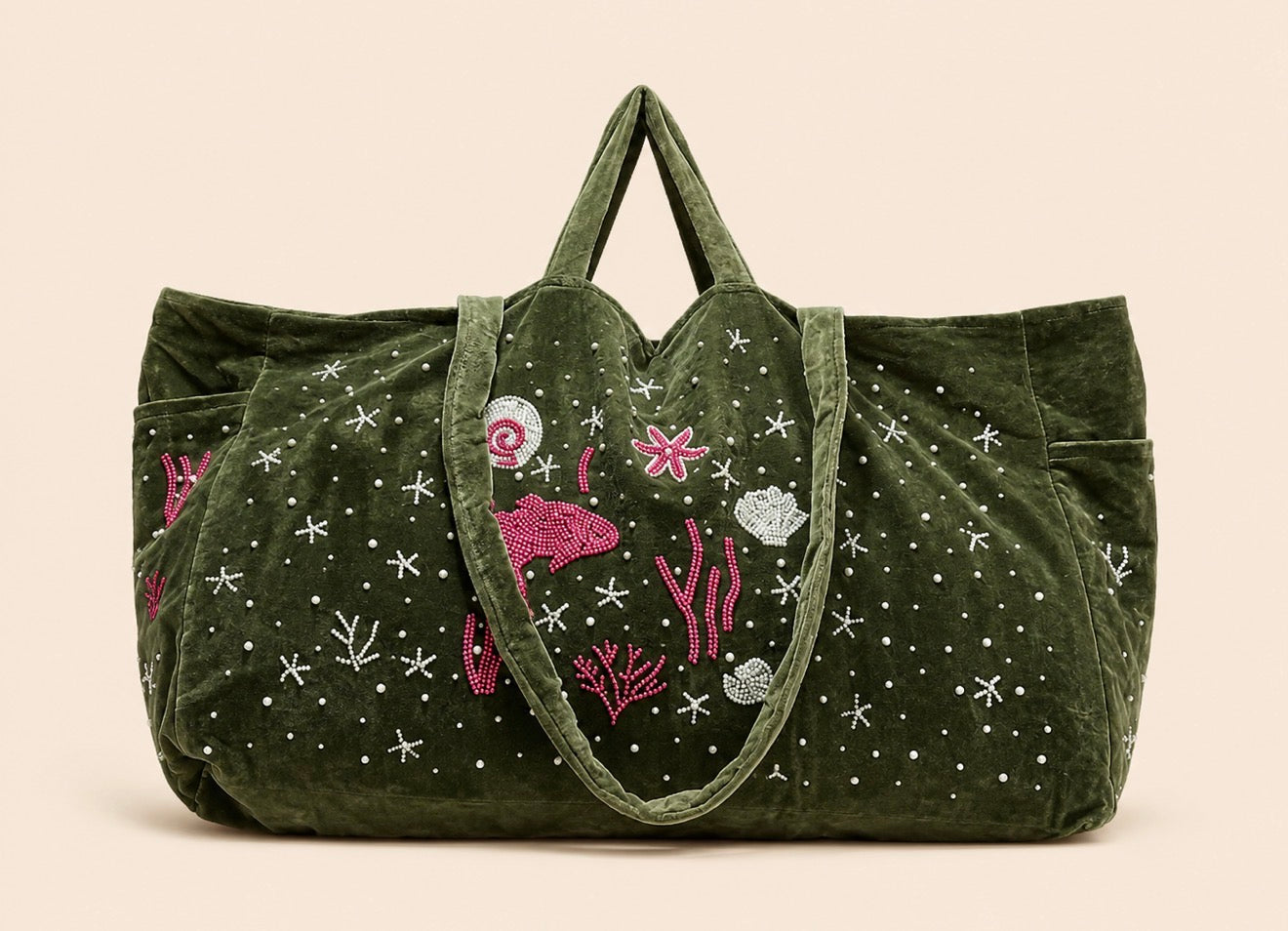 Grand Sac Velvet Coraïa