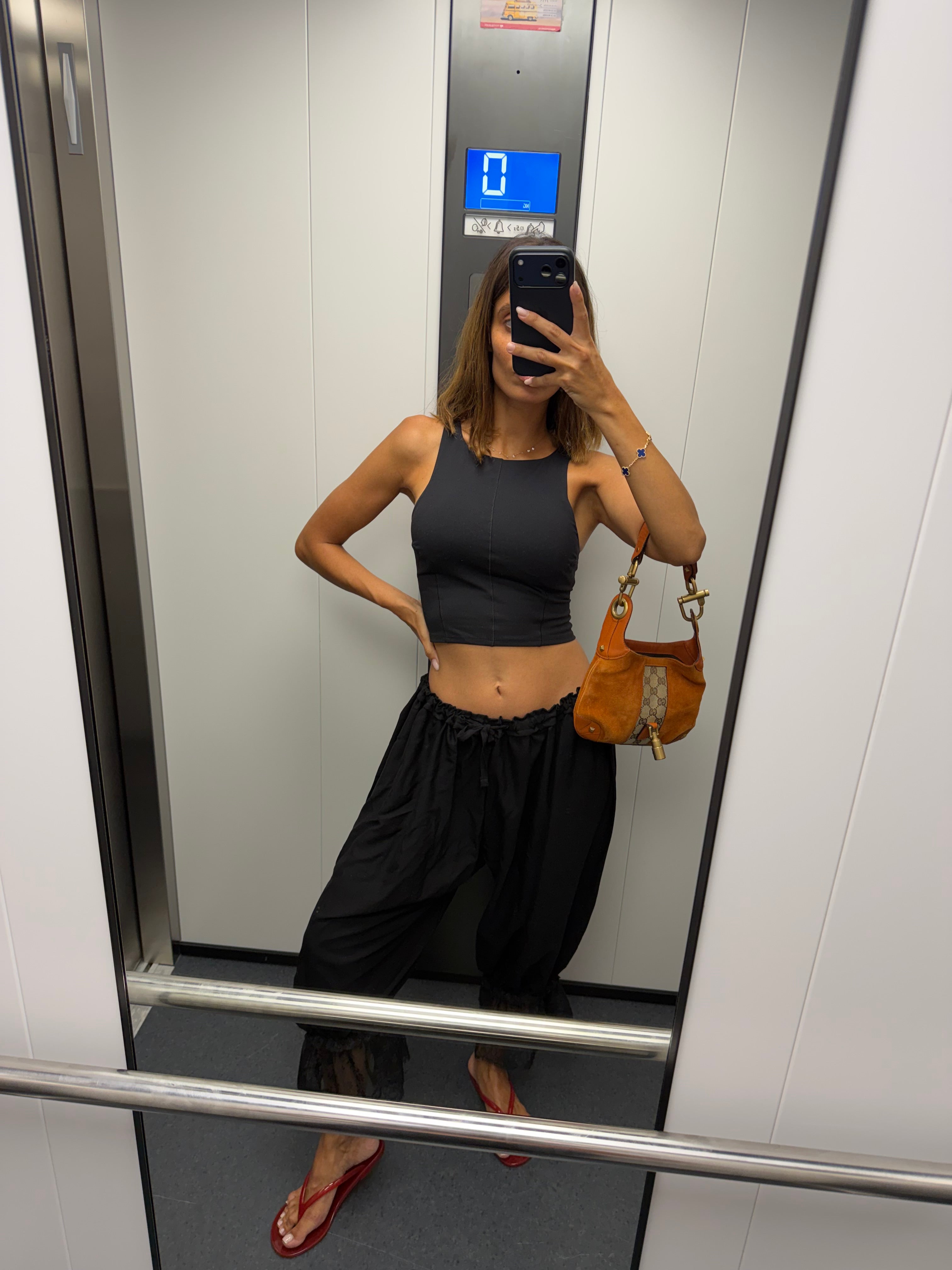 Pantalon Bloomer Noir