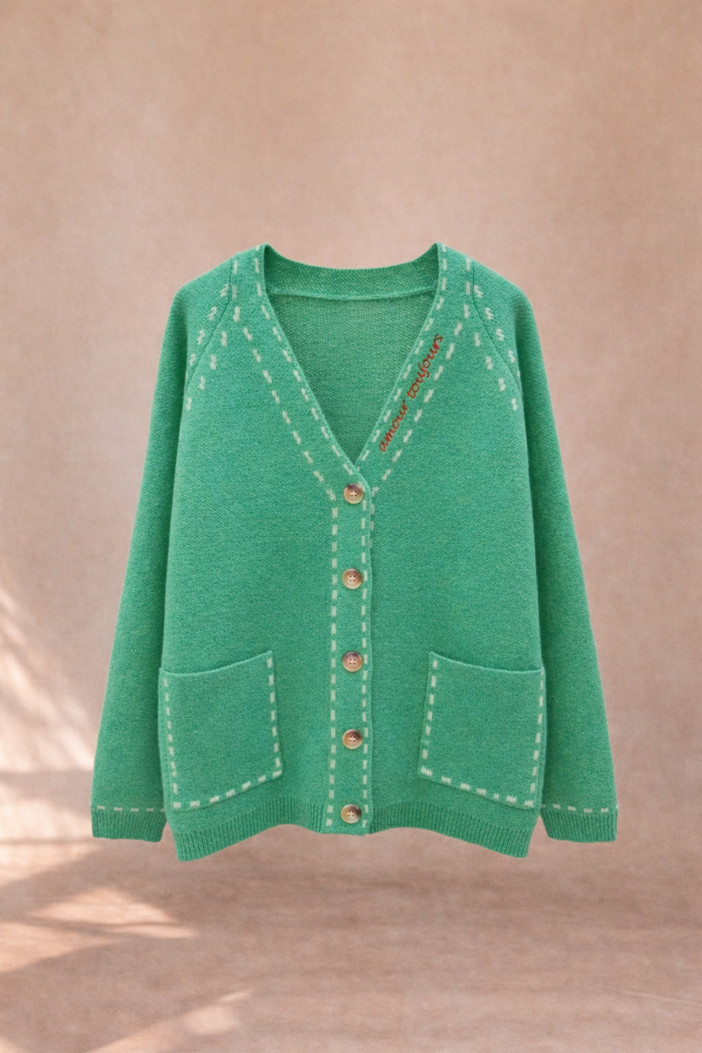 Cardigan Amour Malachite