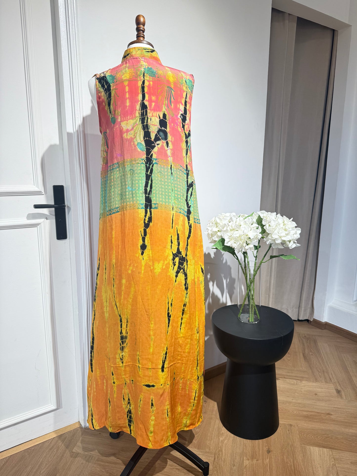 Robe en soie CANARY