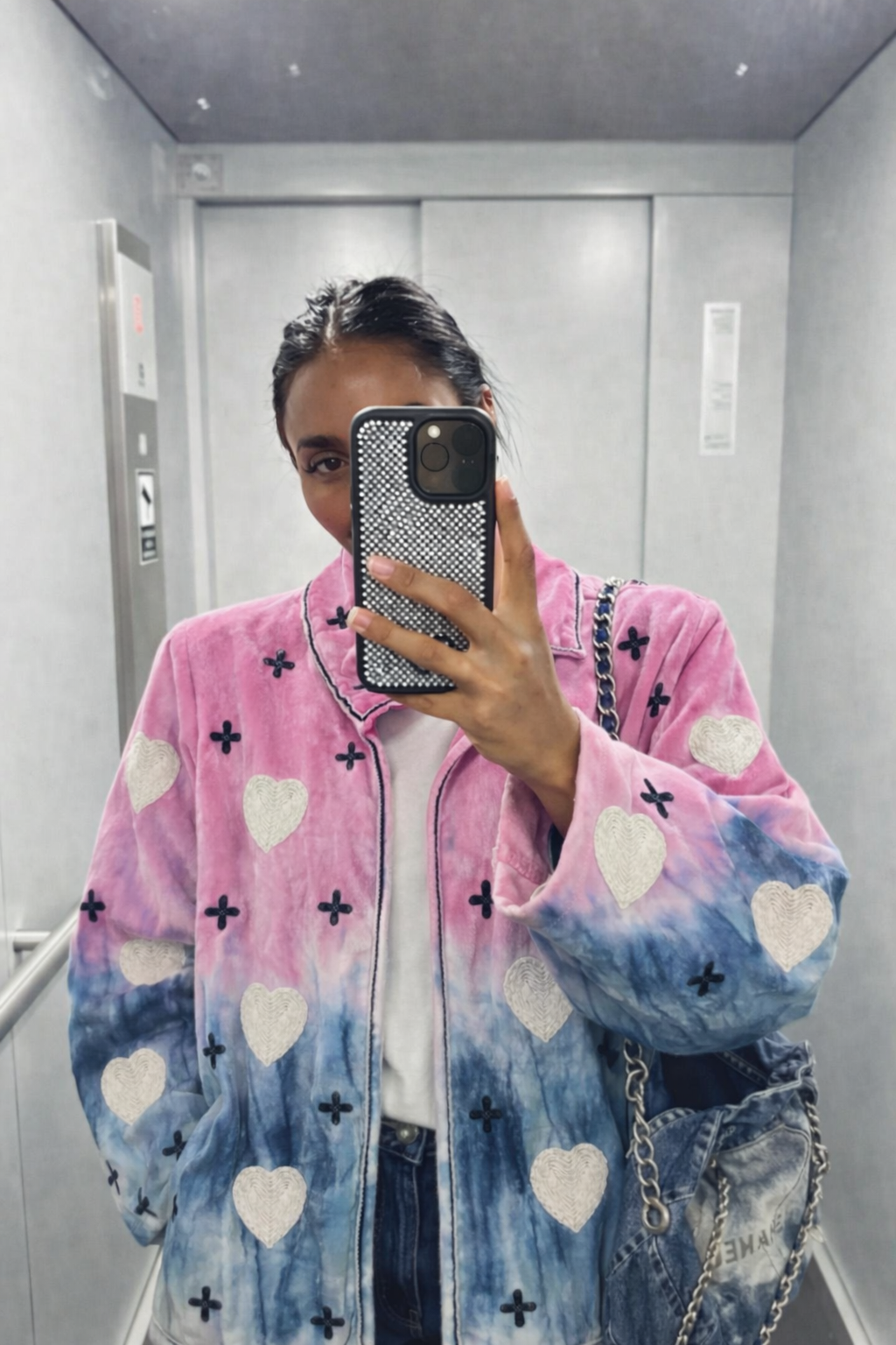 Veste Heart Rose
