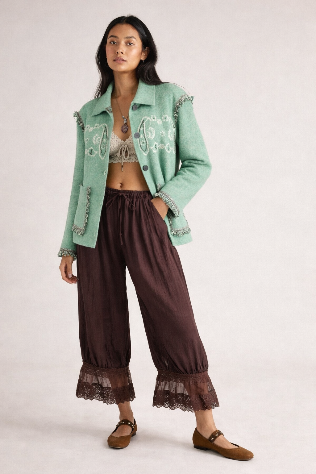 Pantalon Bloomer Chocolat