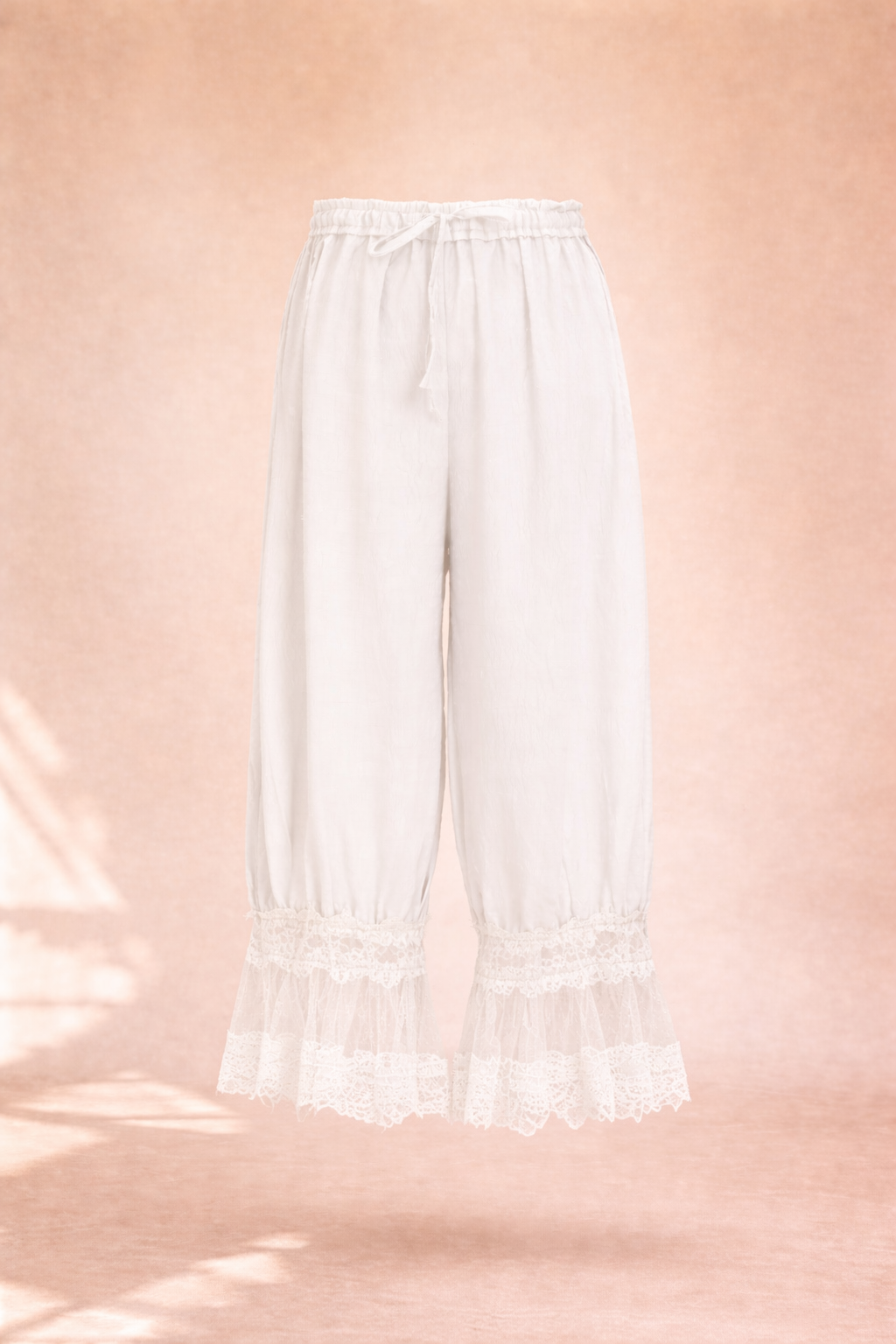 Pantalon Bloomer Blanc