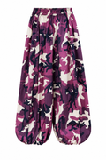 Pantalon Camouflage Bordeaux