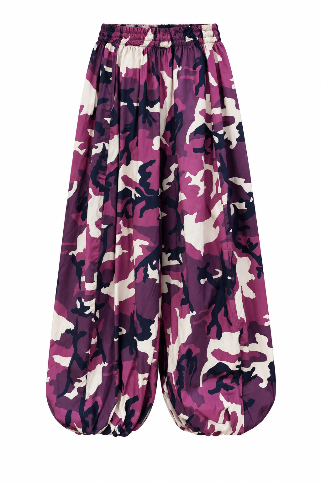 Pantalon Camouflage Bordeaux