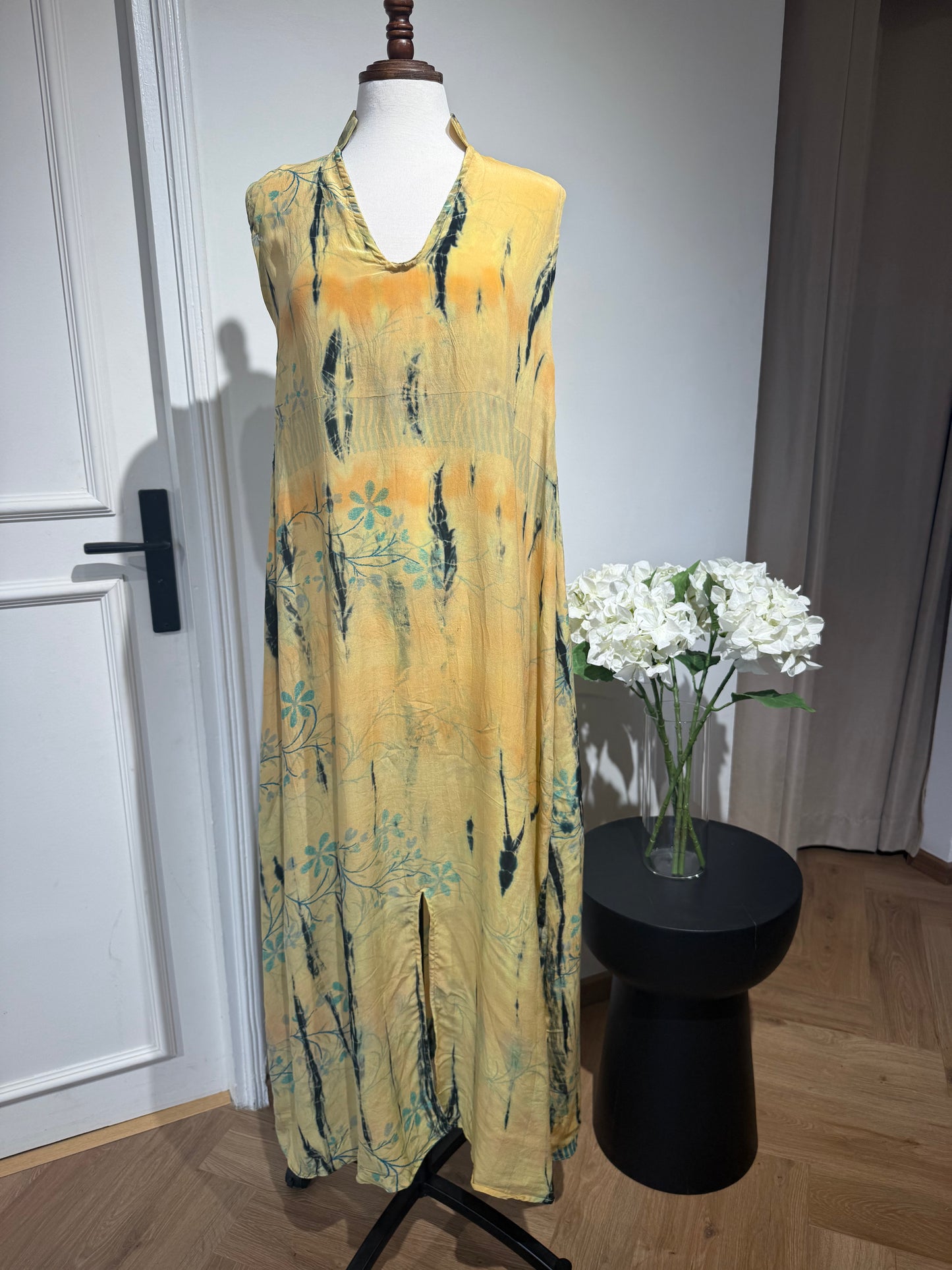 Robe en soie CANARY