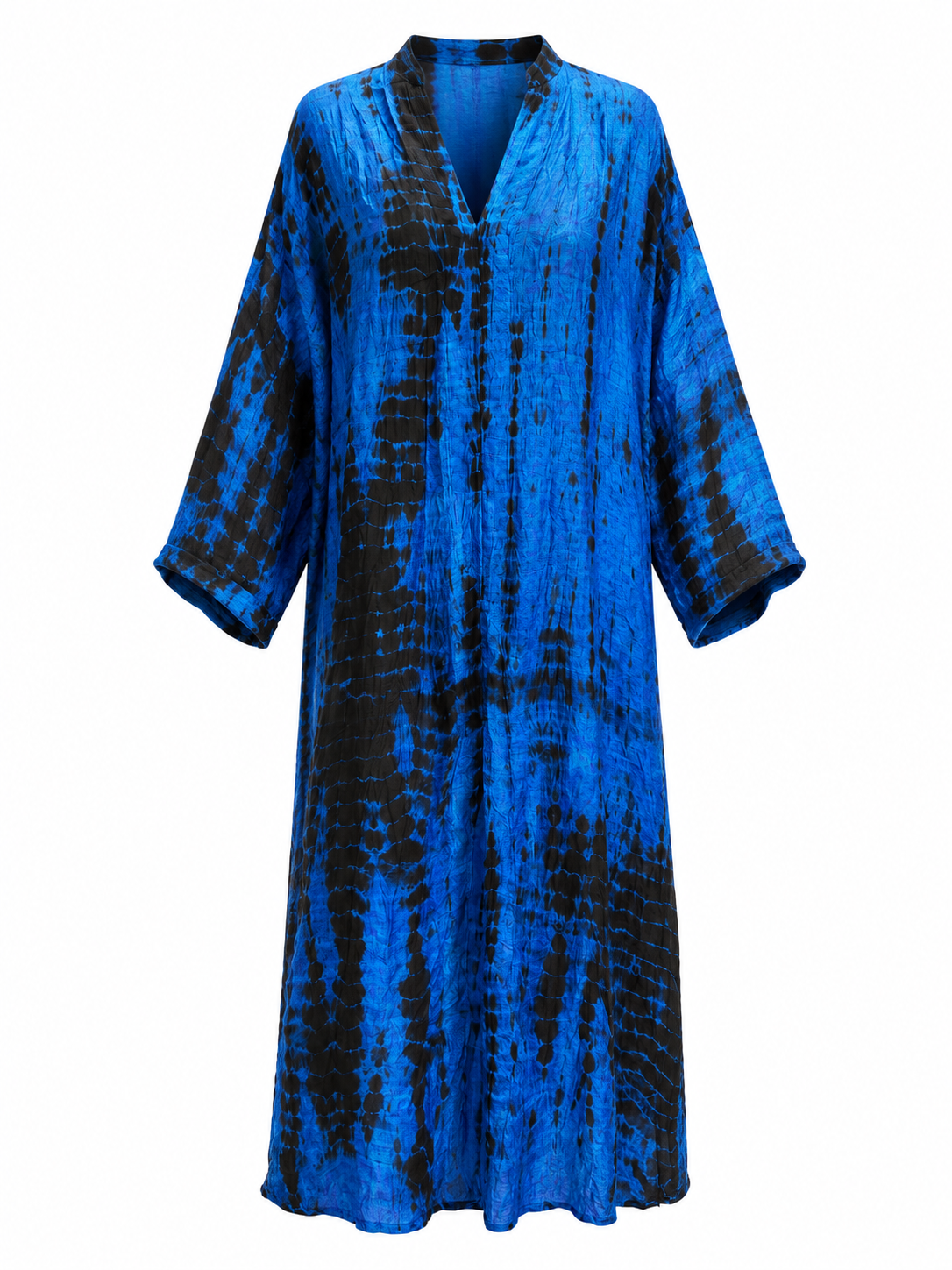 Robe soie Mi longue