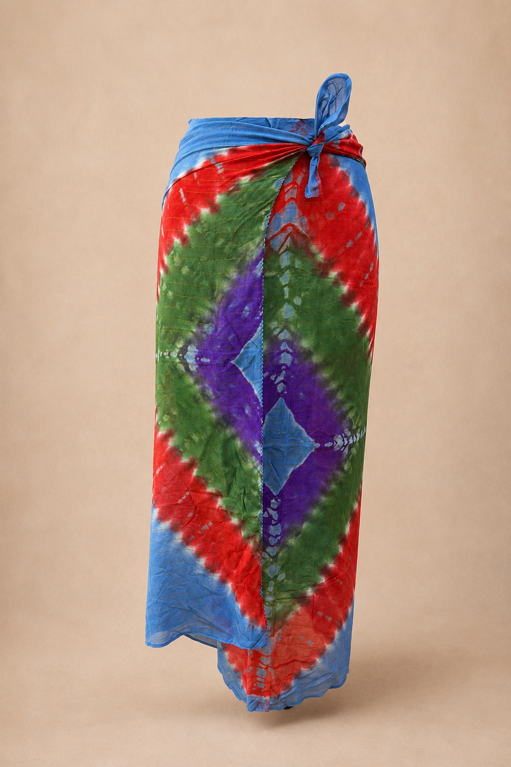 Pareo Tie&Dye Lurex Or