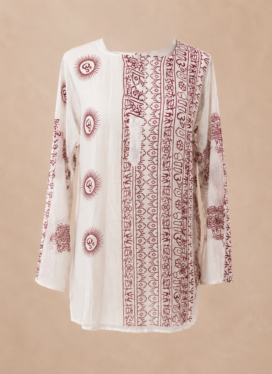 Tunique Om Blanche