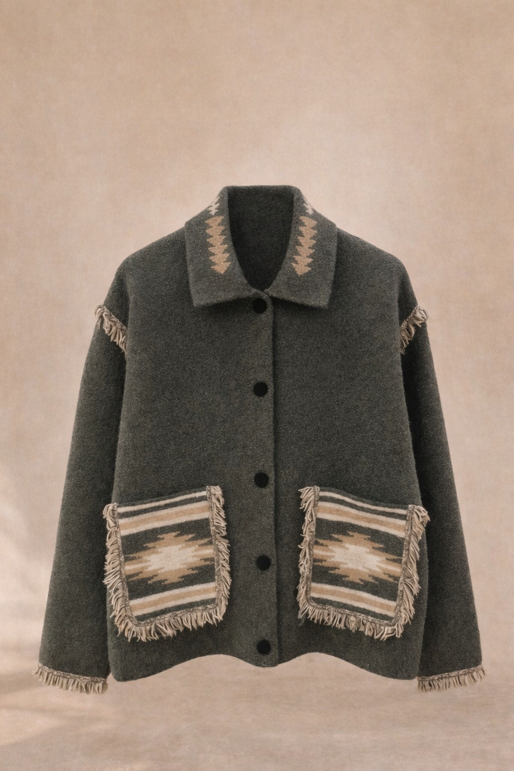Gilet Western Olive