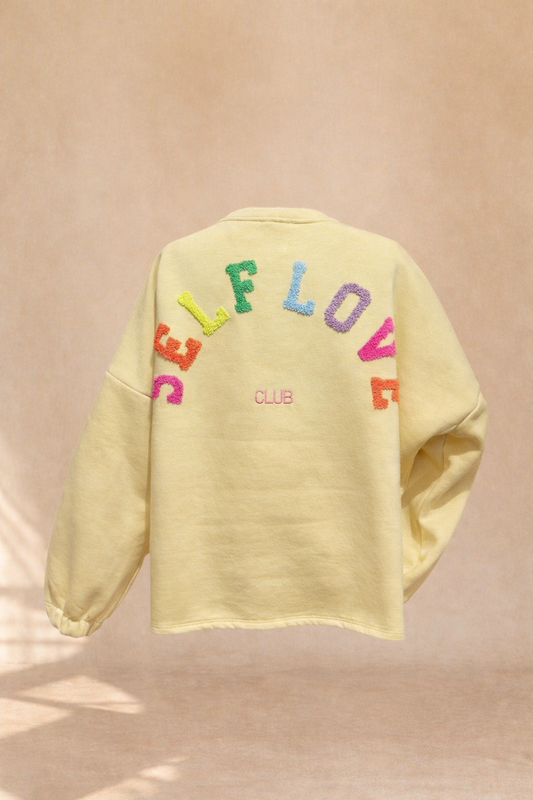 Sweat SELF LOVE Jaune