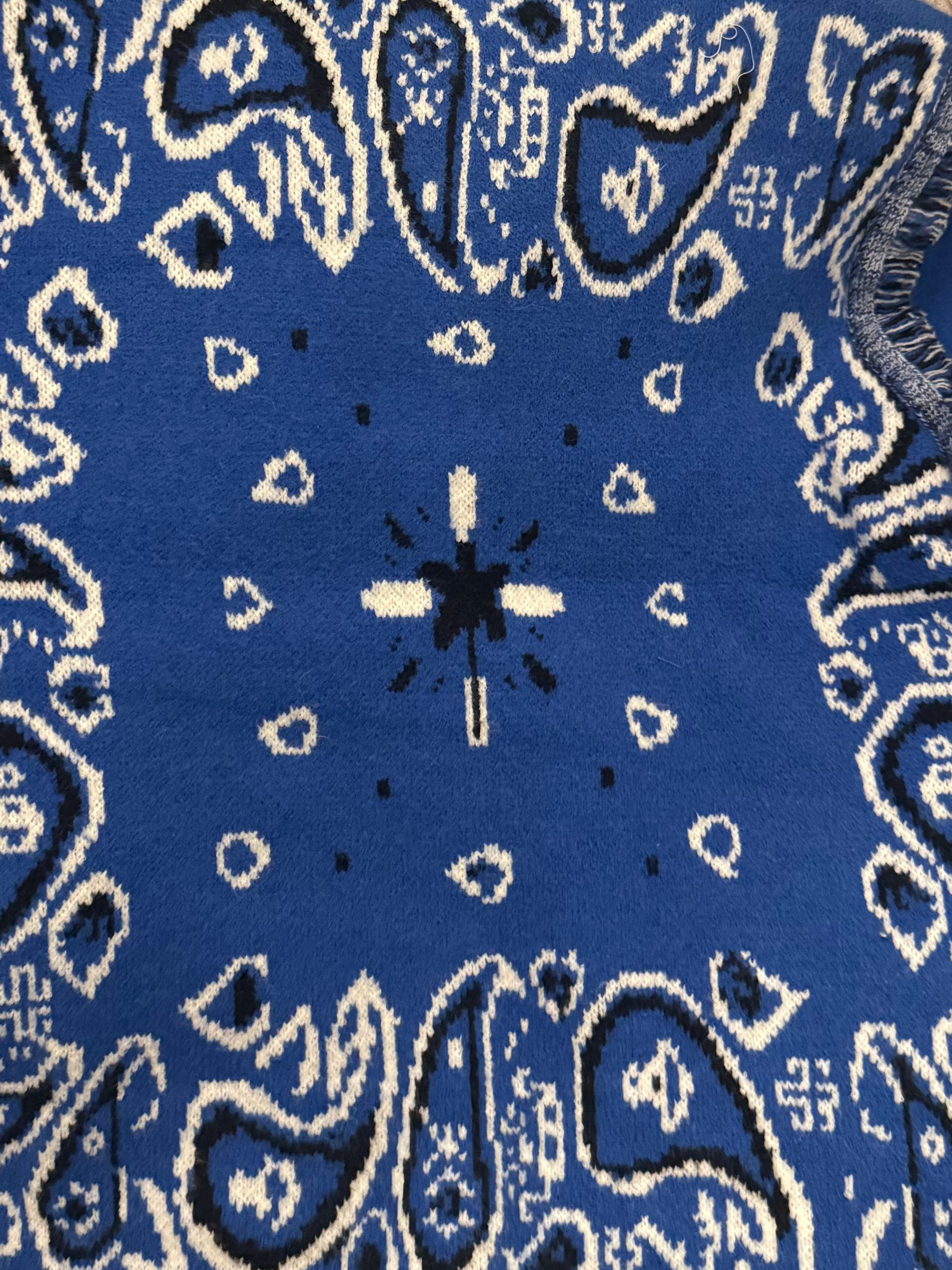 Gilet Bandana Majorelle