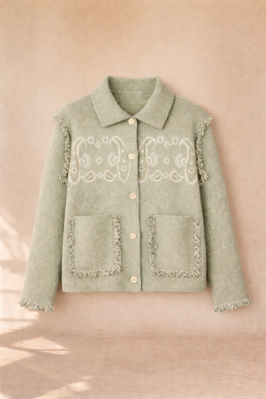 Gilet Bandana Tilleul