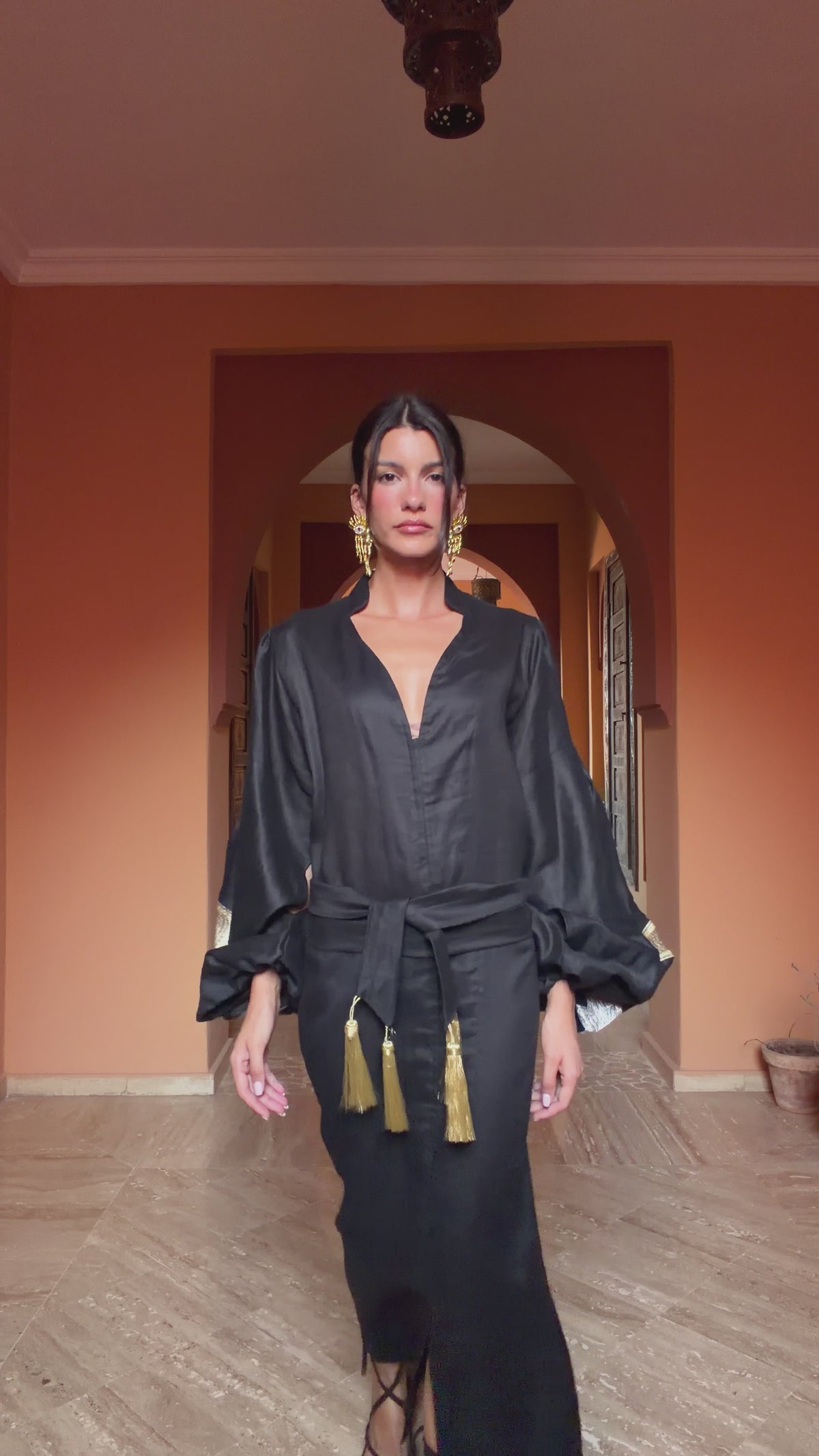 Robe en Lin Zahra
