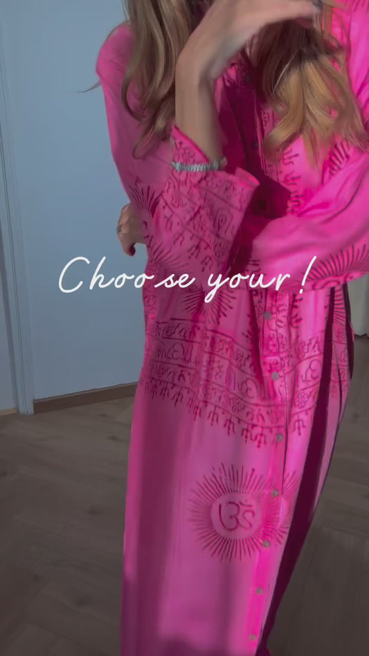 Robe Sanskrit Fuchsia