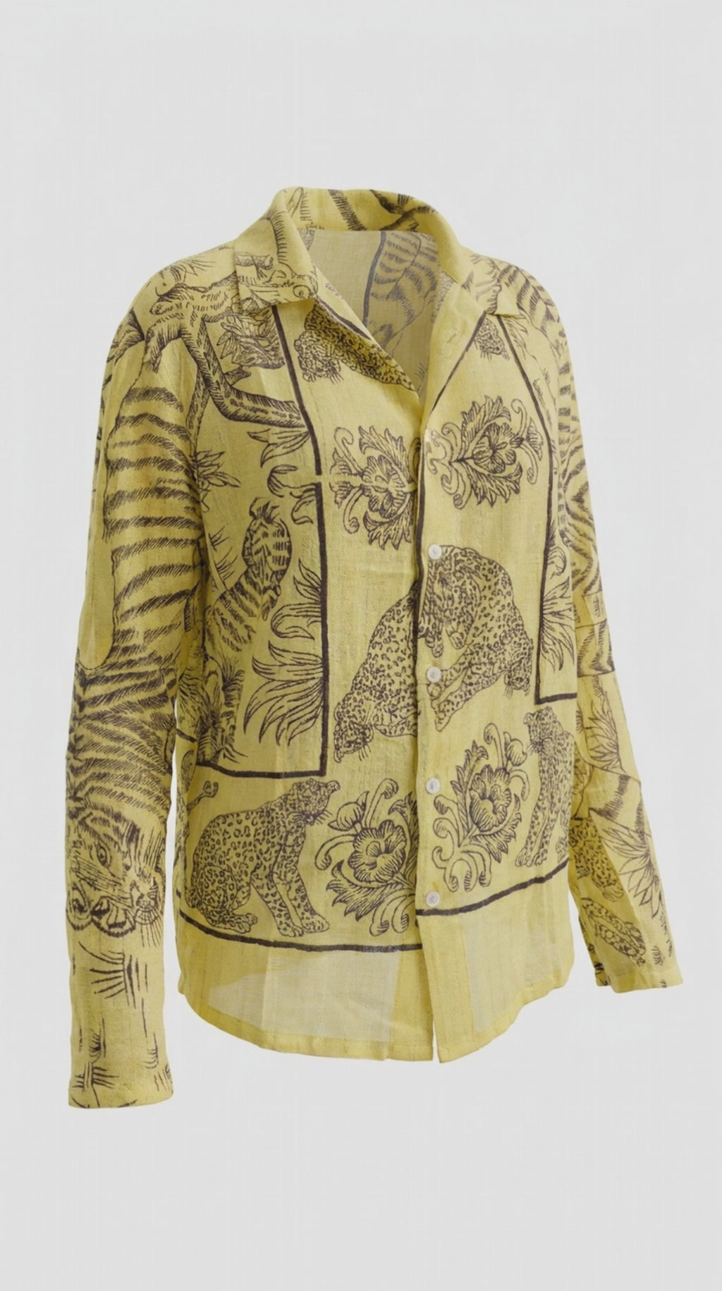 Chemise Tiger Sol Lurex Or