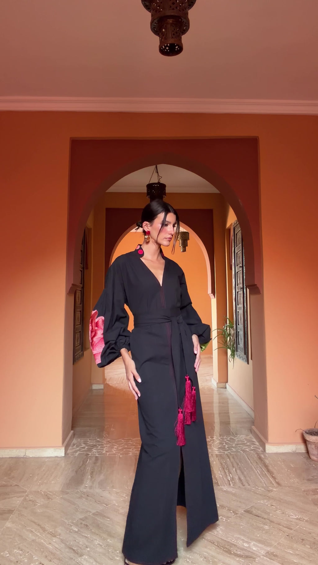 Robe en coton épais  Zahra